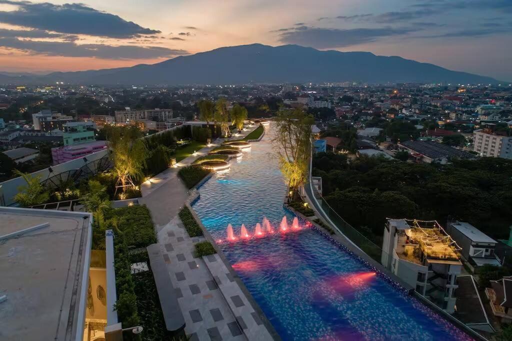 Astra Sky River High Floor,3 Bedrooms 97㎡ 山景房带浴缸 Chiang Mai Exterior photo