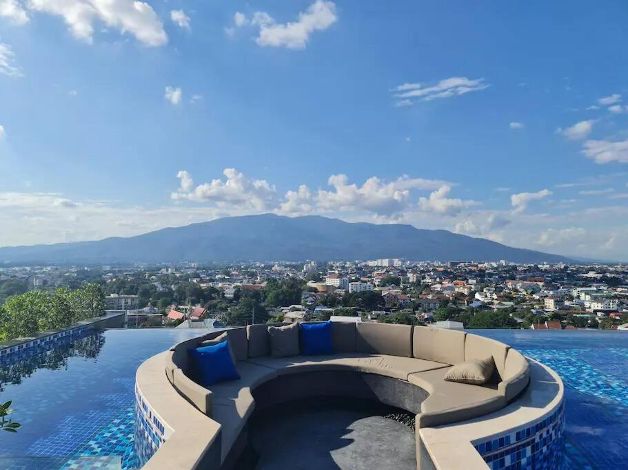 Astra Sky River High Floor,3 Bedrooms 97㎡ 山景房带浴缸 Chiang Mai Exterior photo
