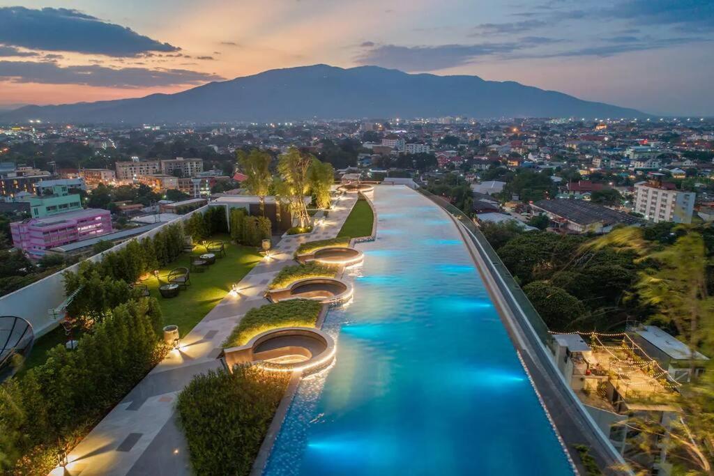 Astra Sky River High Floor,3 Bedrooms 97㎡ 山景房带浴缸 Chiang Mai Exterior photo
